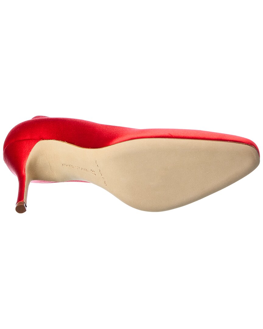Manolo Blahnik Elbolita 90 Satin Pump – Bluefly