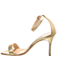 Manolo Blahnik Chaos 95 Leather Sandal