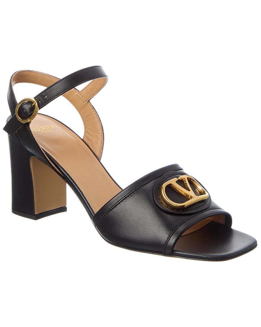 Valentino Rockstud 75 Leather Sandal