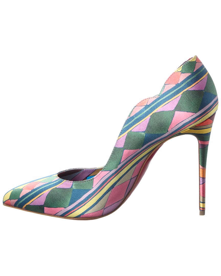 Christian Louboutin Hot Chick 100 Satin Pump