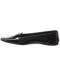 Saint Laurent Poppy Leather Flat