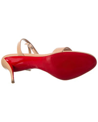 Christian Louboutin Miss Z 80 Leather Sandal