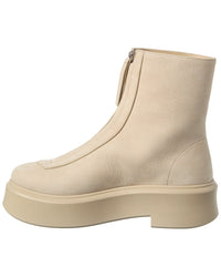 The Row Zipped Leather Boot