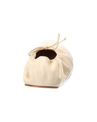 The Row Bow Leather Flat