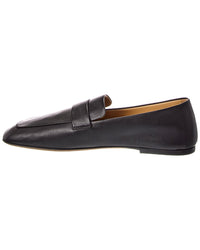 The Row Square Leather Loafer