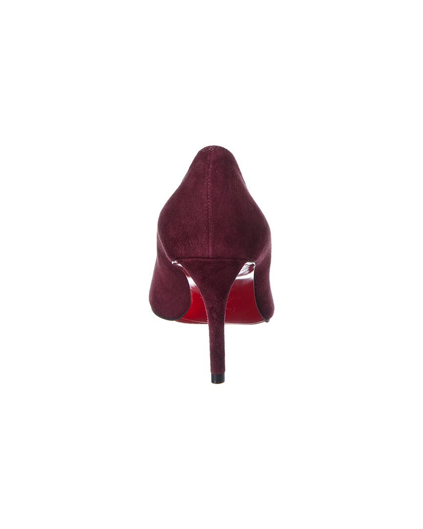 Christian Louboutin Miss Z 80 Suede Pump