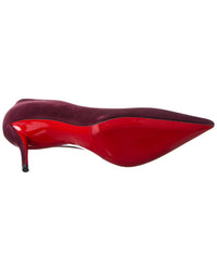 Christian Louboutin Miss Z 80 Suede Pump