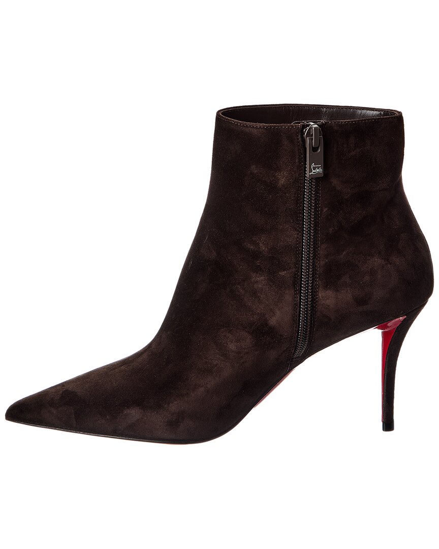 Christian Louboutin Dnu Pack Christian Louboutin Miss Z 80 Suede Bootie