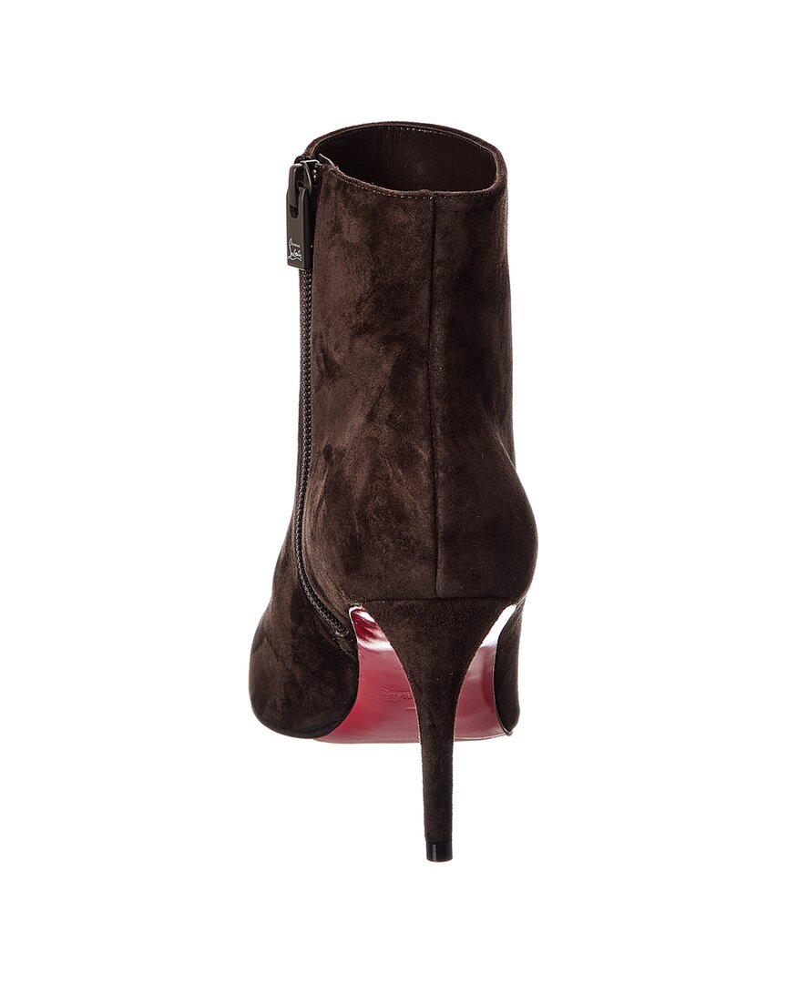 Christian Louboutin Dnu Pack Christian Louboutin Miss Z 80 Suede Bootie