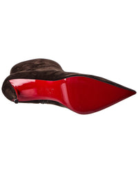 Christian Louboutin Dnu Pack Christian Louboutin Miss Z 80 Suede Bootie