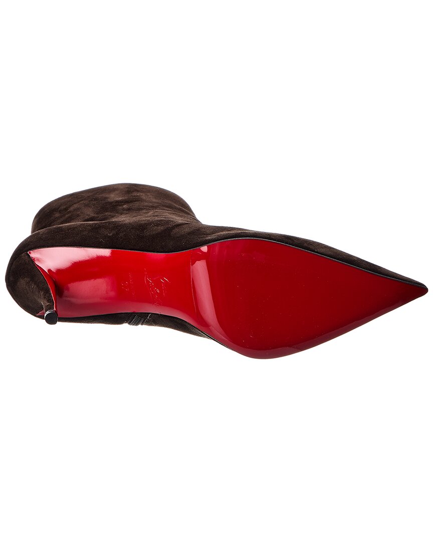 Christian Louboutin Dnu Pack Christian Louboutin Miss Z 80 Suede Bootie