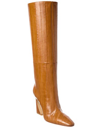 FENDI Dnu Pack Fendi Arco Leather Knee-High Bootie