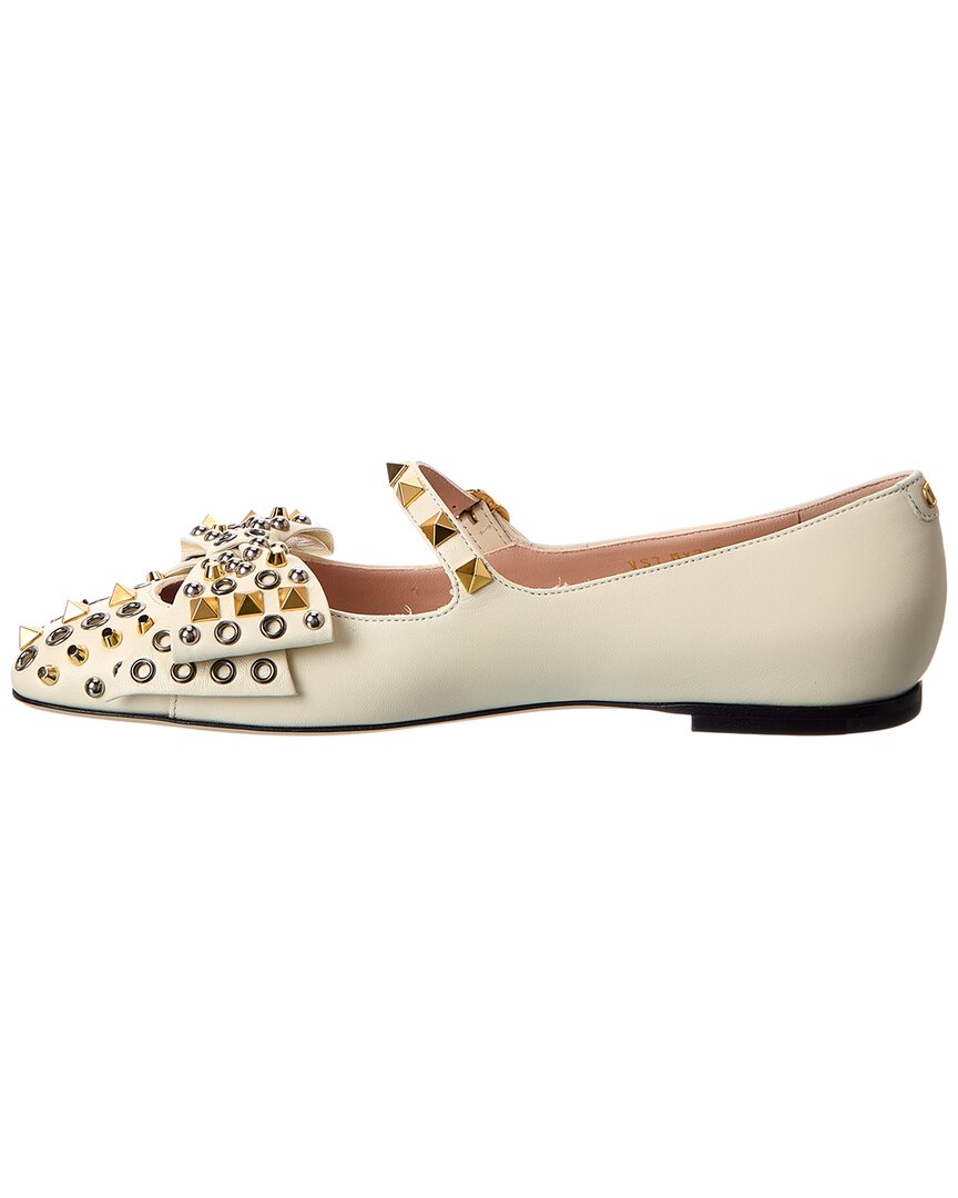 Valentino Rockstud Leather Flat