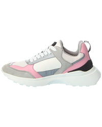 Versace Leather & Mesh Sneaker