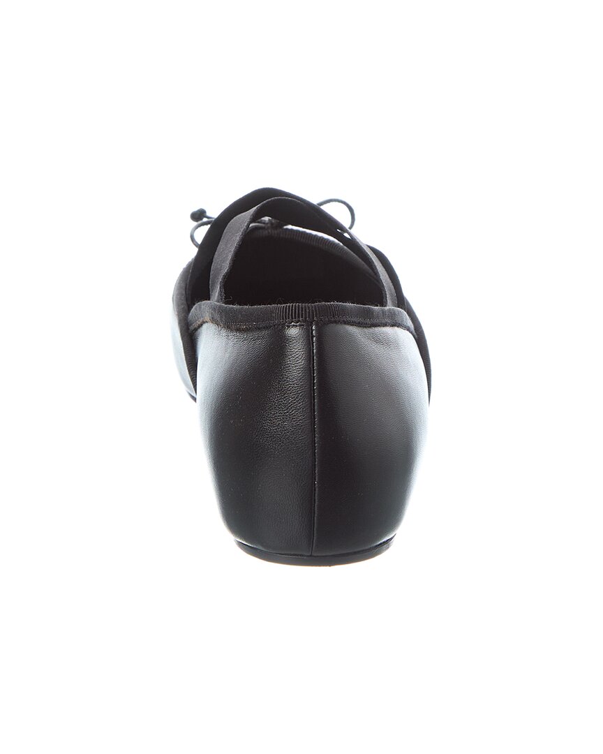Christian Louboutin Cassiasticina Leather Ballerina Flat
