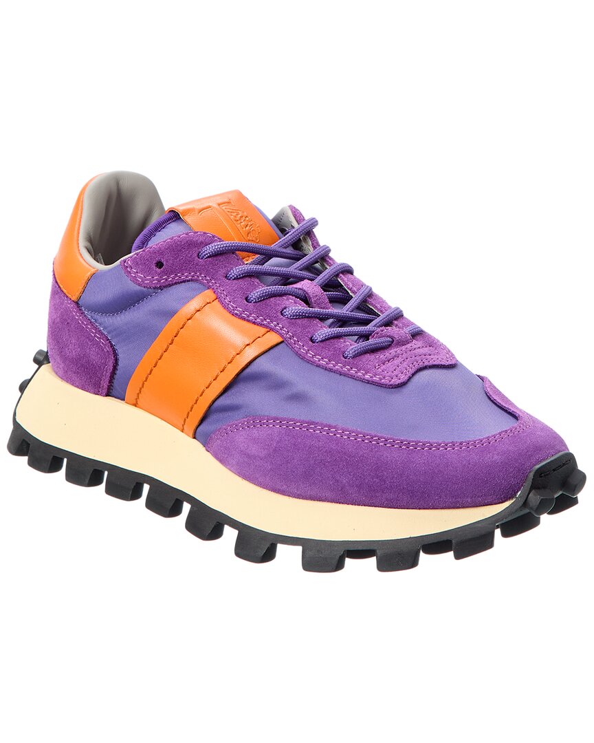 Tod’S Sportiva Canvas & Leather Sneaker