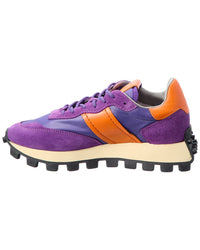 Tod’S Sportiva Canvas & Leather Sneaker