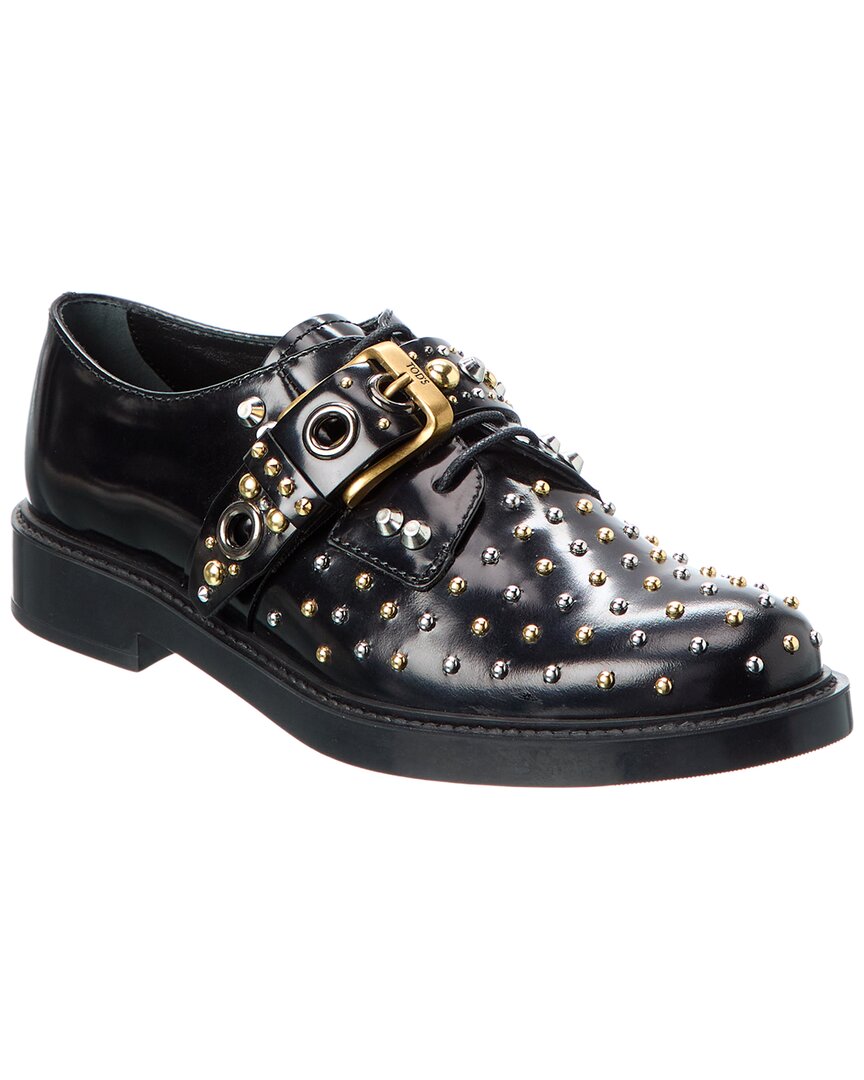 Tod’S Gomma Bosso Leather Loafer