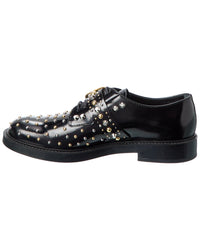 Tod’S Gomma Bosso Leather Loafer