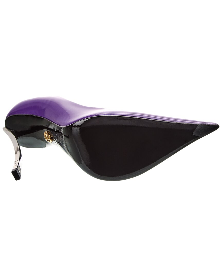 Versace Pin Point Leather Pump