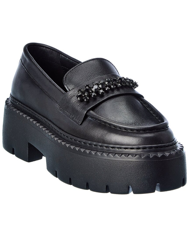 Jimmy Choo Bryer Leather Loafer