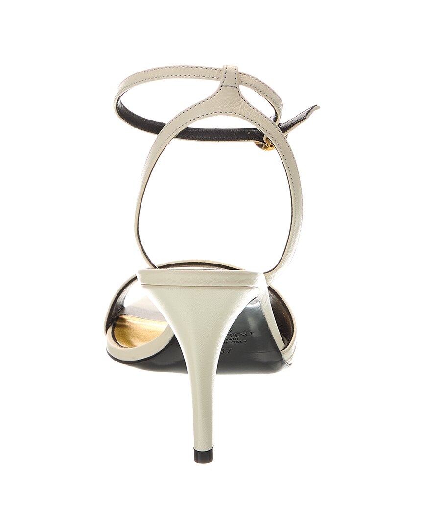 Valentino Valentino Ladycrush 85 Leather Sandal