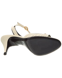 Valentino Valentino Ladycrush 85 Leather Sandal