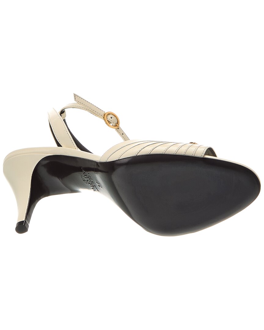 Valentino Valentino Ladycrush 85 Leather Sandal