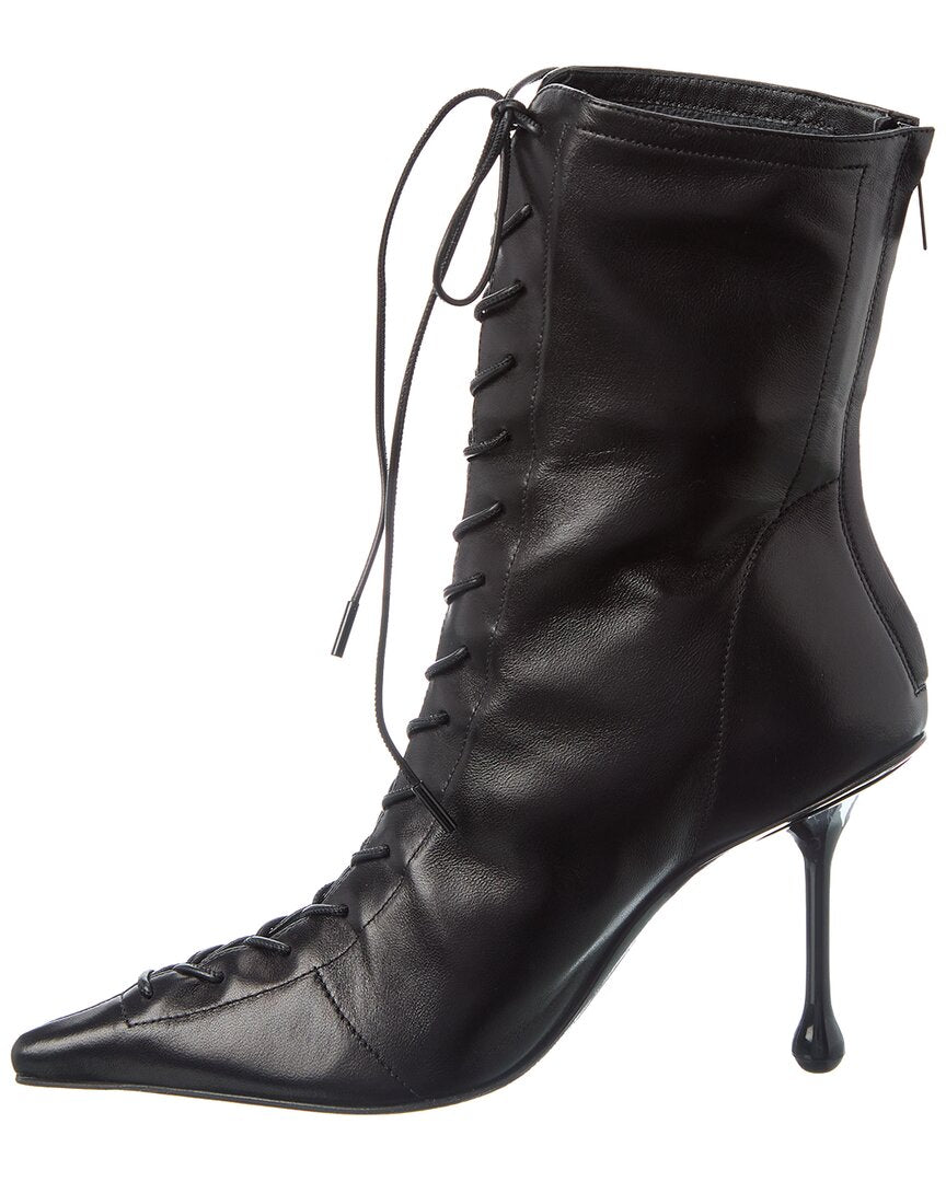 Jimmy Choo Jimmy Choo Scarlett 95 Leather Bootie