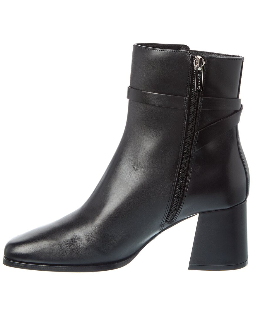 Jimmy Choo Jimmy Choo Lawton 65 Leather Bootie