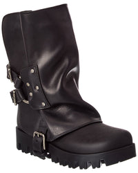 Dolce & Gabbana Dolce & Gabbana Rubber & Leather Bootie