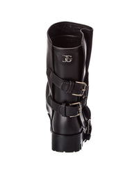 Dolce & Gabbana Dolce & Gabbana Rubber & Leather Bootie