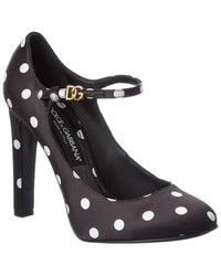 Dolce & Gabbana Satin Mary Jane Pump