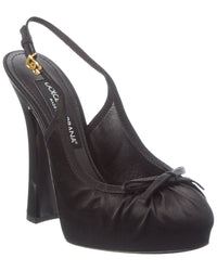 Dolce & Gabbana Dg Satin Slingback Pump