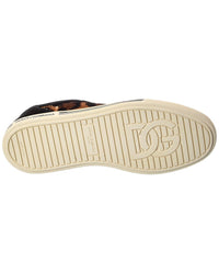 Dolce & Gabbana Tropez Haircalf & Suede Sneaker