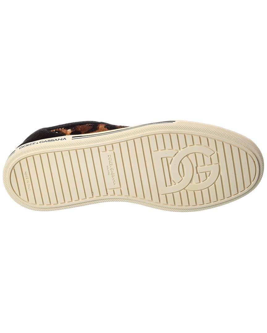 Dolce & Gabbana Tropez Haircalf & Suede Sneaker