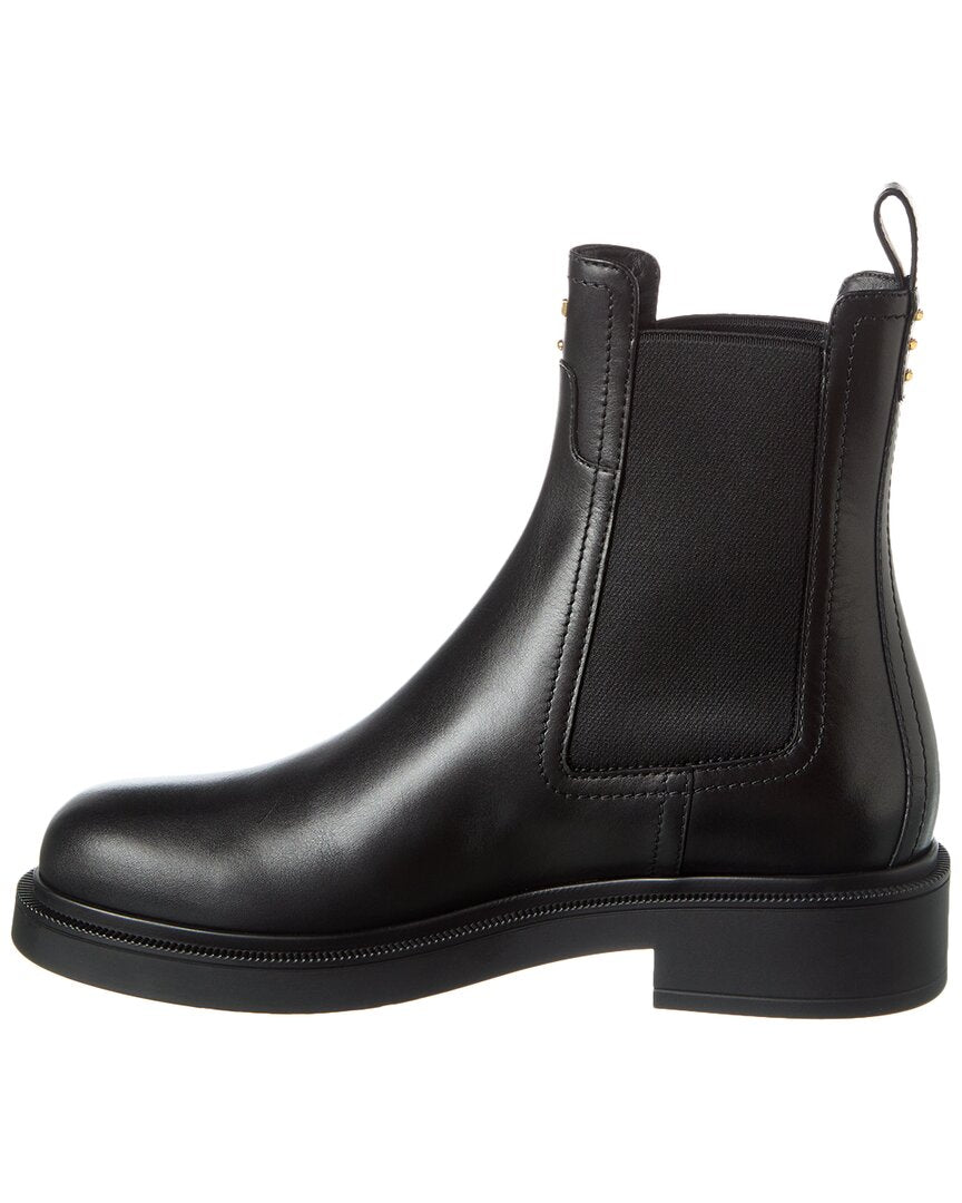 FENDI Fendi Filo Leather Biker Boot