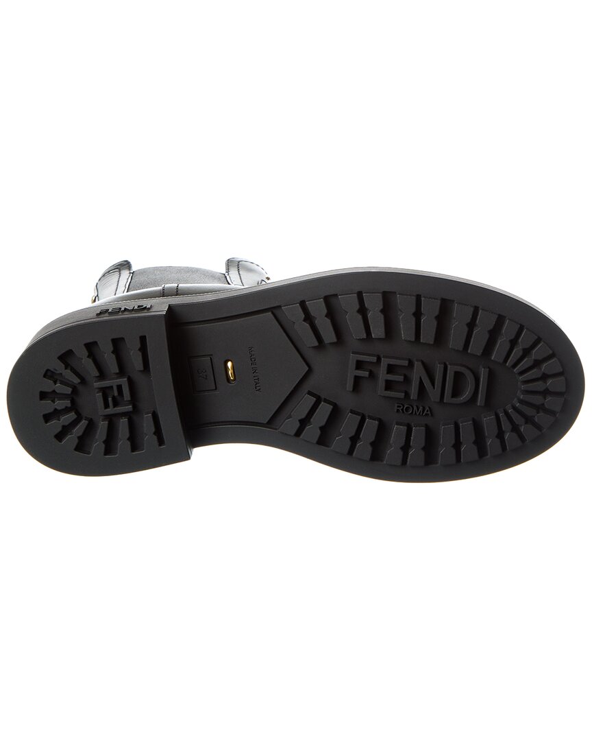 FENDI Fendi Filo Leather Biker Boot