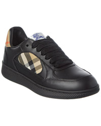 Burberry Check Terrace Leather Sneaker