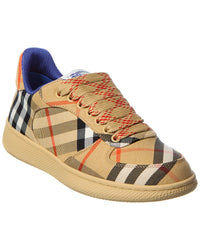 Burberry Terrace Check Canvas Sneaker