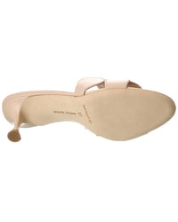Manolo Blahnik Haribalmu 50 Leather Sandal