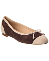 Manolo Blahnik Capbal Suede Flat