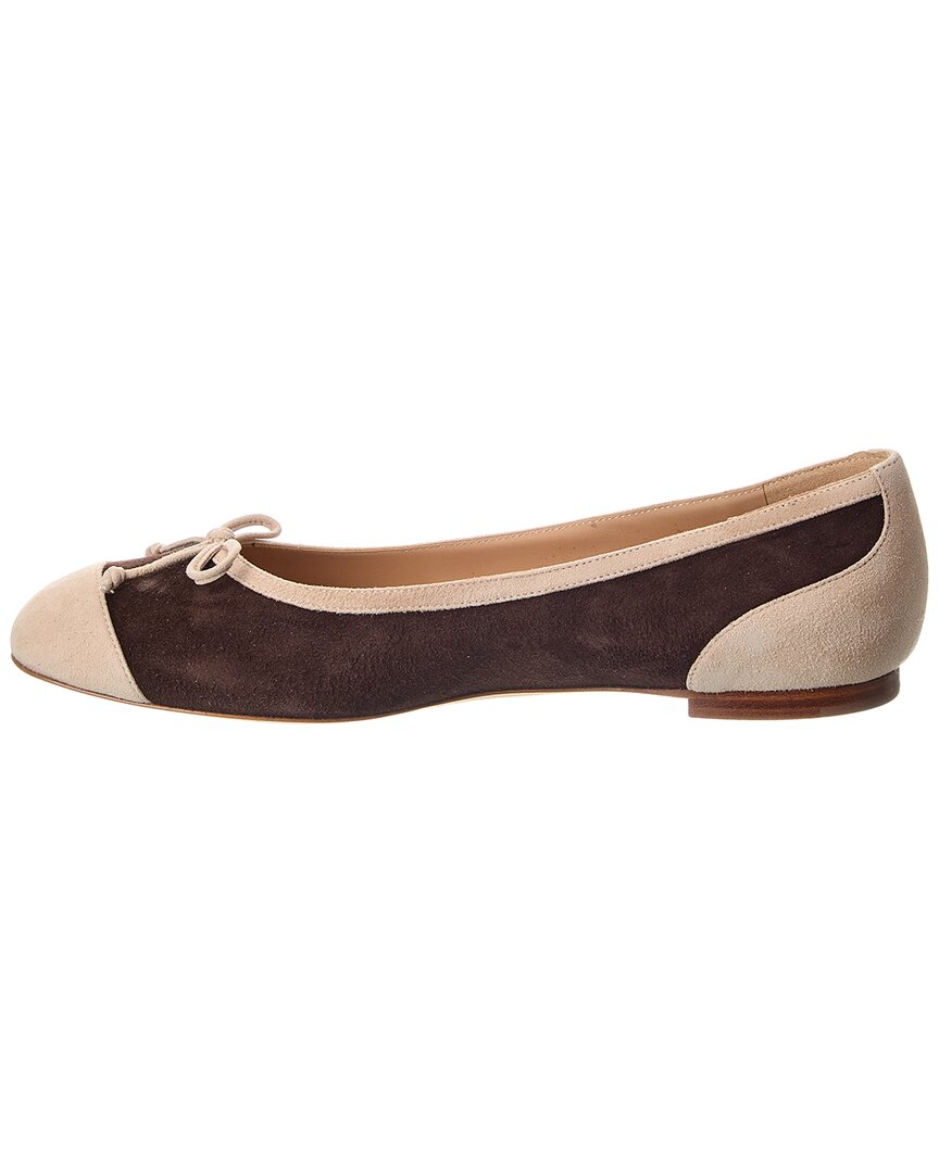 Manolo Blahnik Capbal Suede Flat