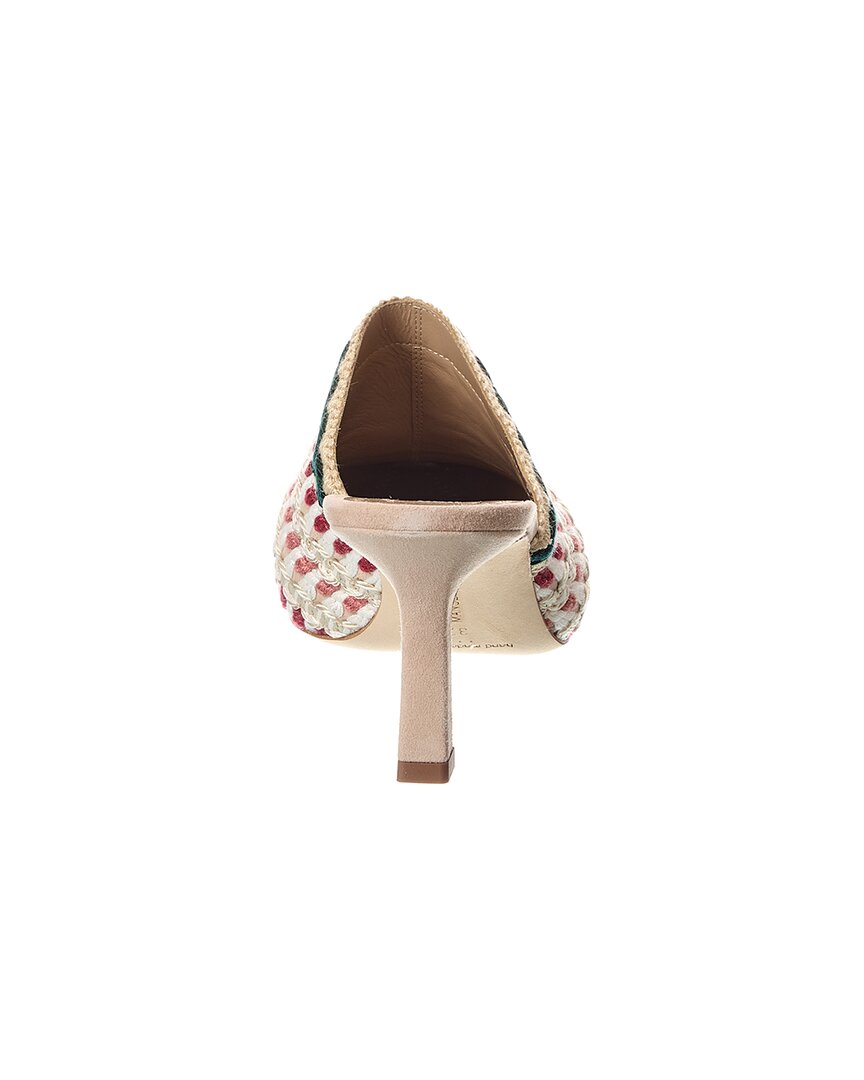 Manolo Blahnik Alo 70 Suede Mule