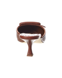 Manolo Blahnik Maysalebi 50 Leather Mule