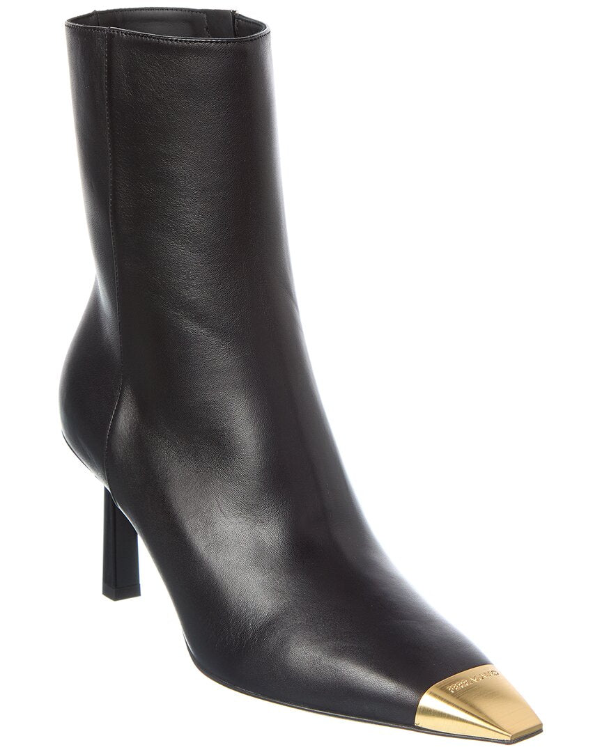 Ferragamo Amelia Leather Bootie
