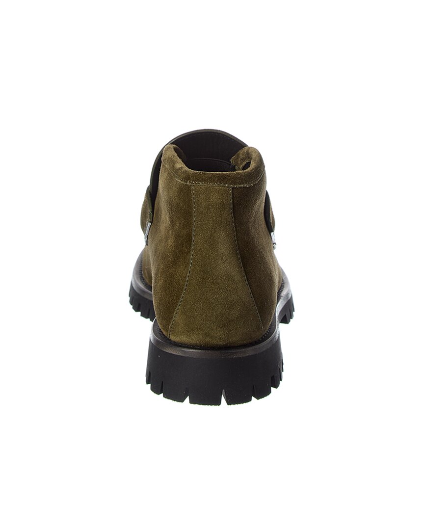 Gucci Gucci Horsebit Suede Bootie