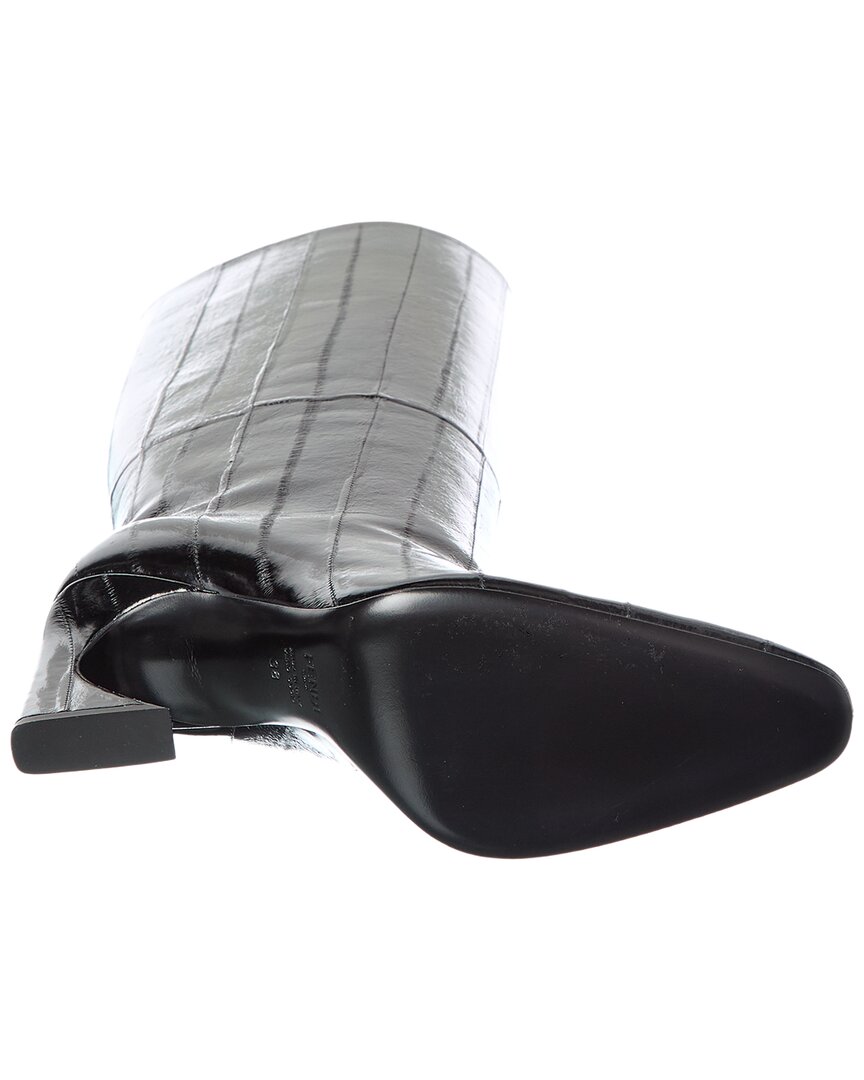FENDI Fendi Arco Fine Patent Over-The-Knee Boot