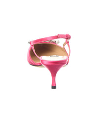 Sergio Rossi Godiva Satin Slingback Pump