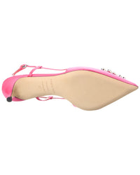 Sergio Rossi Godiva Satin Slingback Pump